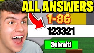 *NEW* ALL PUZZLE DOORS ANSWERS LEVEL 1-86! Roblox Puzzle Doors Walkthrough!