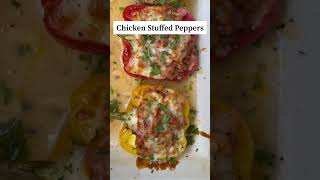 Chicken Stuffed Bell Peppers