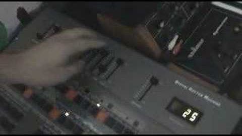 KiNK composing live on Vermona DRM part I