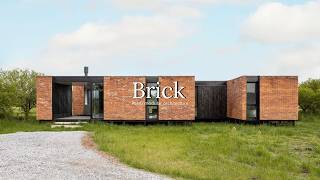 This House Proves Brick Is Still an Icon of Modern Architecture | Unusual Brick House