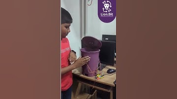 Smart Dustbin Connected with IoT Cloud using LionBit!