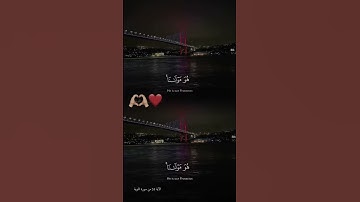أرح قلبك 🫀 واستمع إلى القرآن الكريم 😇💝
