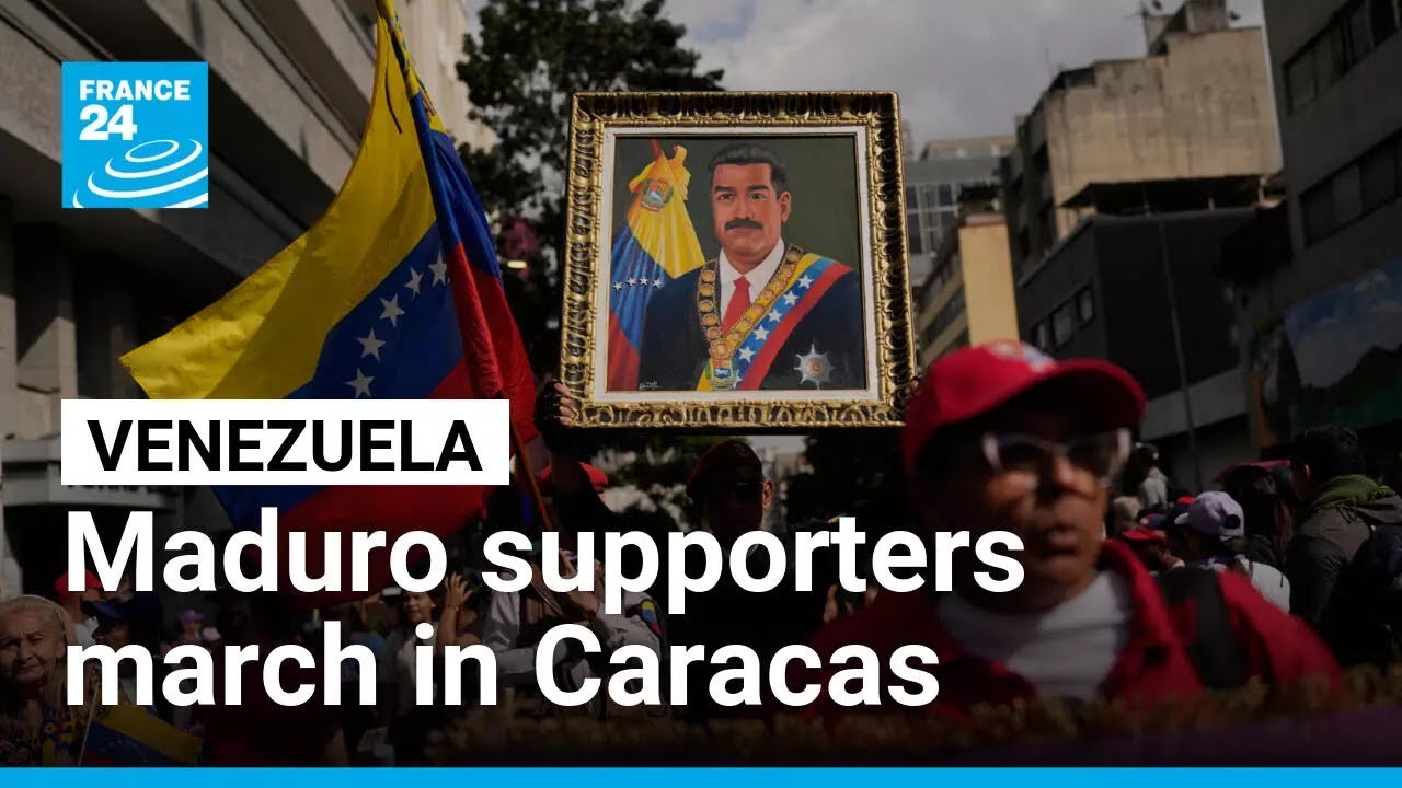 Maduro supporters protest in Caracas as interim leader determine to remain in control • FRANCE 24