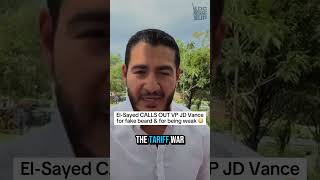 Abdul El-Sayed Calls Out JD Vance for Moral Weakness and Potentially Fake Beard