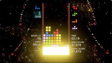 (FLASHING LIGHTS WARNING) Tetris Effect Connected Journey Mode Area 3