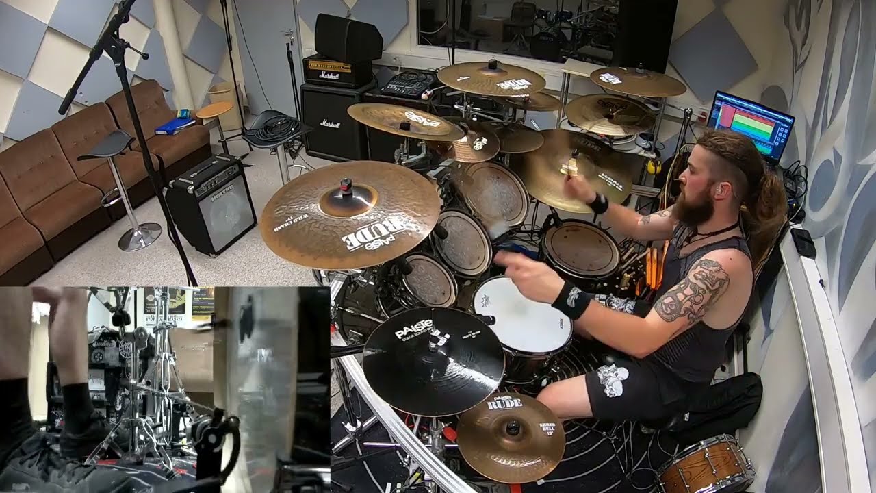 Dark Funeral - Where Shadows forever Reign (Drum Cover)