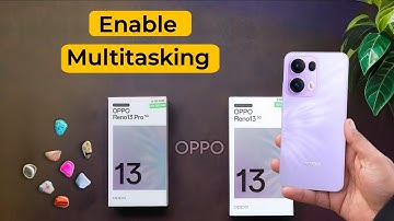 Oppo Reno 13 / 13 Pro: How to Use Split Screen | Oppo Reno 13 Pro me Multitasking Kaise Kare