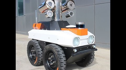 XH1000 Explosion-proof wheeled patrol inspection robot for gas and oil fire safety