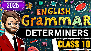 Determiners Class 10 | DETERMINERS 🔥 English Grammer | Determiners Tips & Tricks