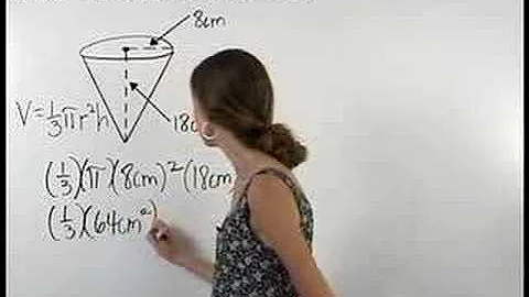 Volume of a Cone - MathHelp.com - Math Help