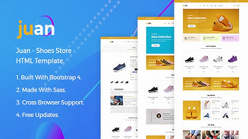 Juan – Shoes Store HTML Template | Themeforest Website Templates and Themes