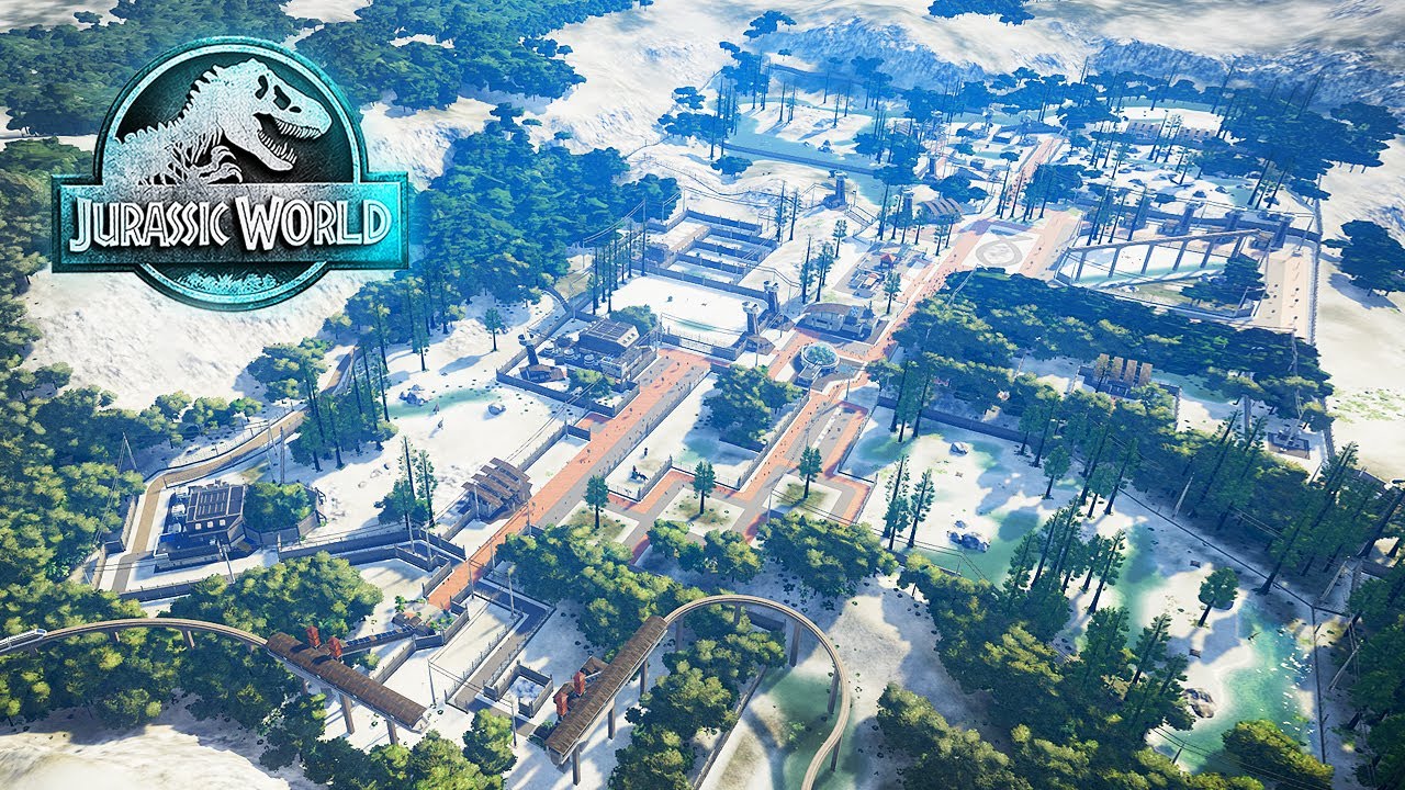 Fully Modded Park Tour! | Jurassic World: Evolution Modded Park Build ...