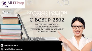 C_BCBTP_2502 Sample Q&A | SAP Business Technology Platform