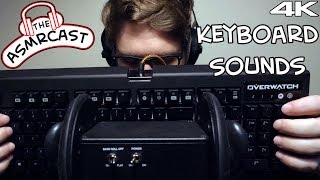 ASMR Tingles Keyboard Sounds (Binaural 4K 60fps)