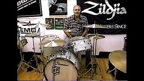 Dick Cully invited to play Buddy Rich's last Offic...