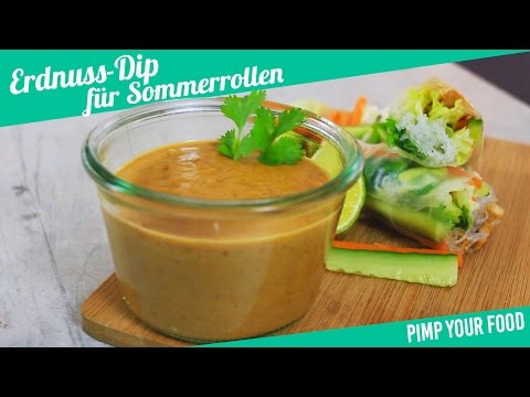 Peanut Dip for Summer Rolls | Felicitas Then | Pimp Your Food Short Tip