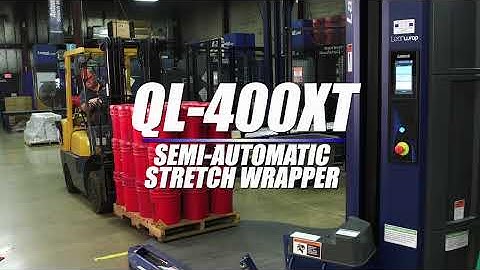 Lantech QL400XT stretch wrapper - Click n Go Remote