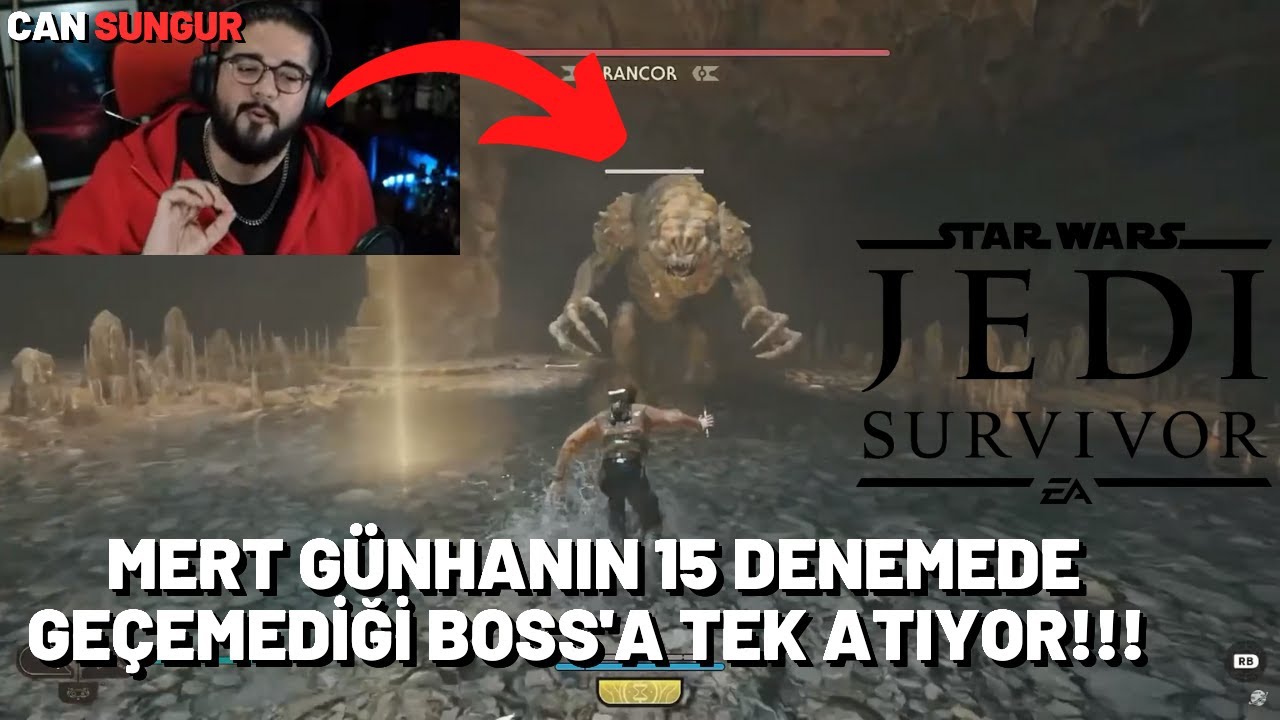 “Boss’a Karşı Tek Atışıyla Heyecan Dorukta! STAR WARS Jedi: Survivor Oynanışı” “Boss’a Karşı Tek Atışıyla Heyecan Dorukta! STAR WARS Jedi: Survivor Oynanışı”