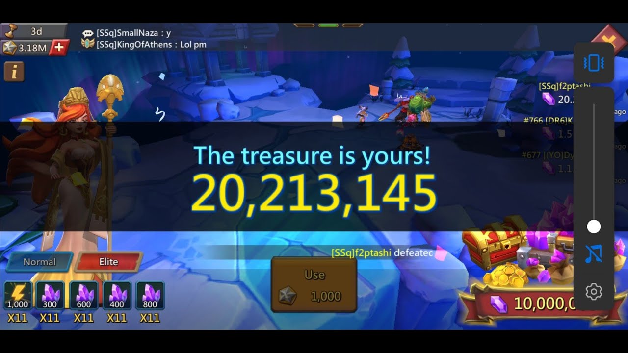 Lords Mobile - WON ANOTHER 20 MILLION GEMS IN ELITE ...