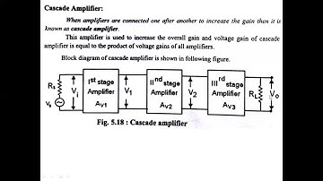 Cascade Amplifier