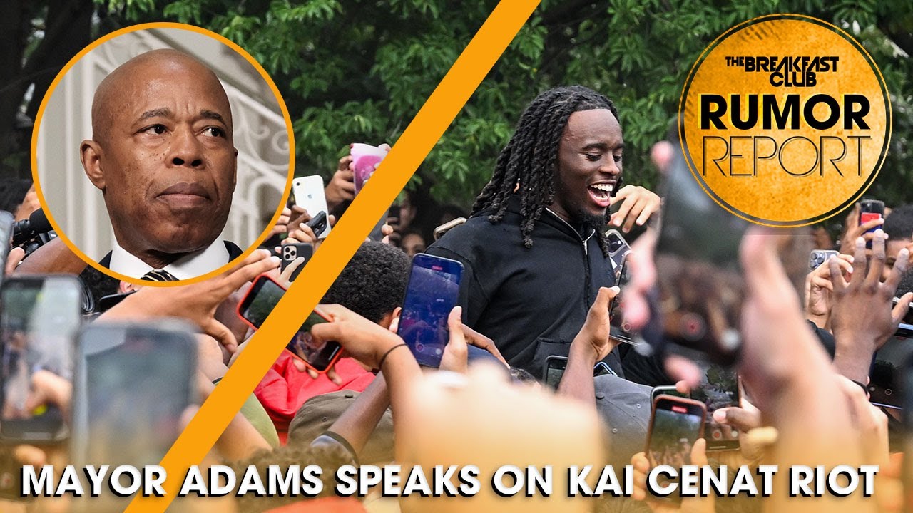 Mayor Adams Speaks On Kai Cenat Riot, Usher Addresses Keke Palmer Incident