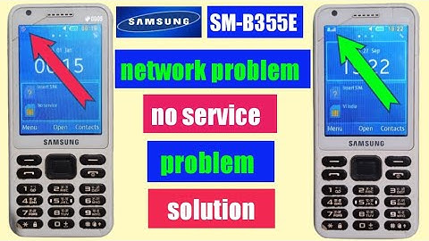 SAMSUNG SM-B355E NETWORK PROBLEM SOLUTION NO SERVICE SOLUTION