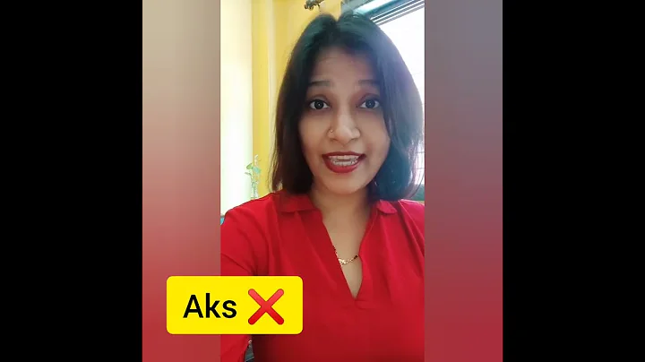 How to pronounce "Ask"? #pronunciation