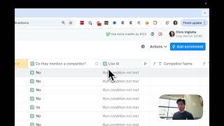 Claybook: Get competitor pricing info from every Gong call using Clay