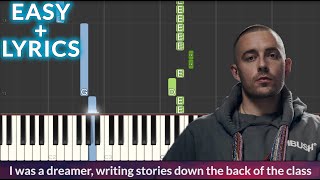 Dermont Kennedy - Dreamer EASY Piano Tutorial + Lyrics
