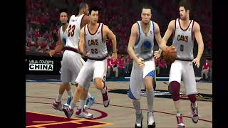 Game 3 GSW VS CAVS GSW leads 3-0 #nba #2k18
