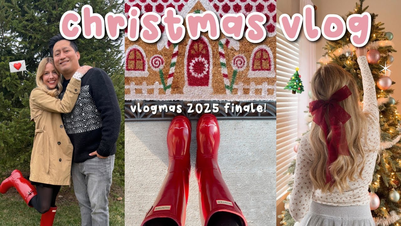 Проведи Рождество со мной + что я получила на Рождество! 🎄🎁💌 Влогмас, день 12