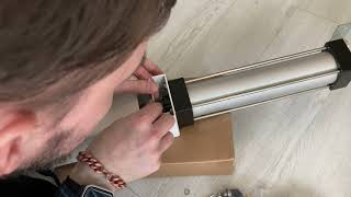 Aluminum Can Crusher Unboxing & Assembly & Testing Mounting