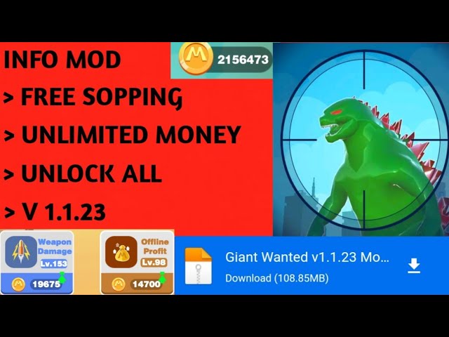 Giant Wanted Mod APK