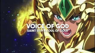 Voice of God - Saint Seiya: Soul of Gold (slowed   reverb)