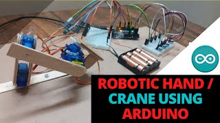 How to make Crane/Robot arm using Arduino