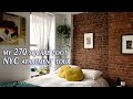 270 square foot nyc apartment tour