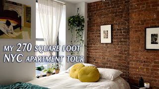 270 square foot NYC apartment tour!