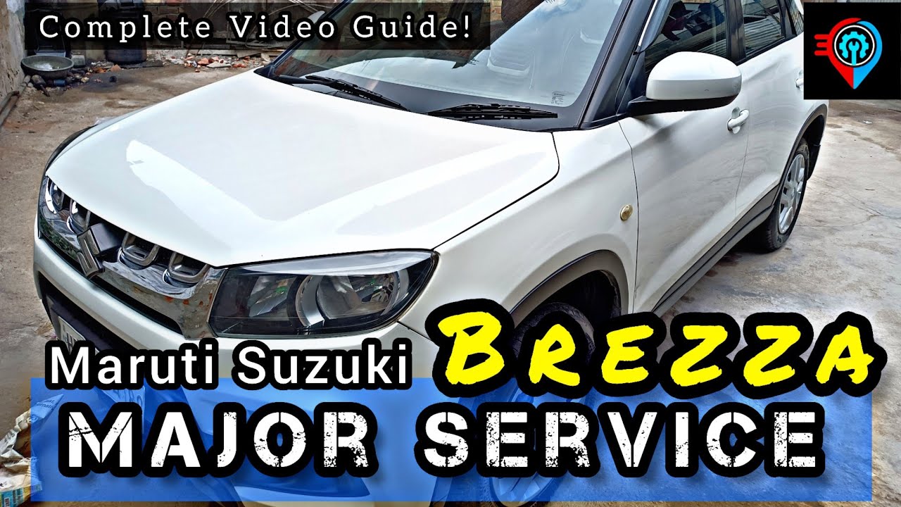 Maruti Suzuki BREZZA Engine Major Service (Diesel) | ब्रेजा की मेजर सर्विस | 📞 9818923133
