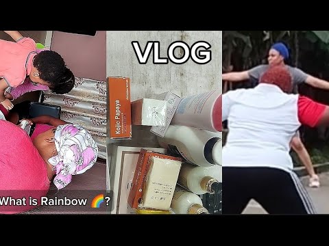 VLOG: Exercise, Store, Children. Telling my Children the true meaning of Rainbow 🌈#vlog