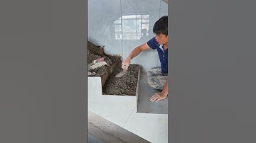 Next-Level Stair Landing Perfection | Tile Master Works #DIY #Construction