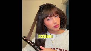 Kıvırcık saçlarına sonsuza dek veda etti! 👋💇‍♀️