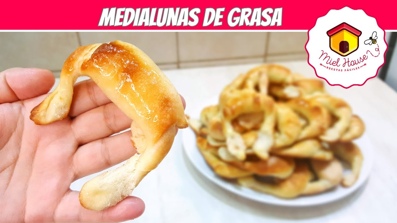 Medialunas de grasa SUPER ECONOMICAS Y DELICIOSAS