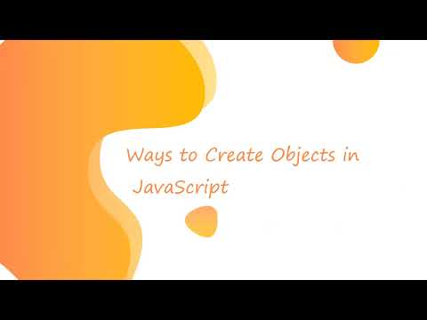 Creating objects in JavaScript - YouTube