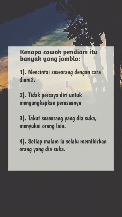 Story wa DJ To The Bone sloww ||Kenapa cowok pendiam itu banyak yang jomblo ? ?