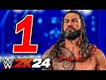 WWE 2K24 CARRIERA #1 - INIZIO LA CARRIERA con ROMAN REIGNS x WRESTLEMANIA 40!