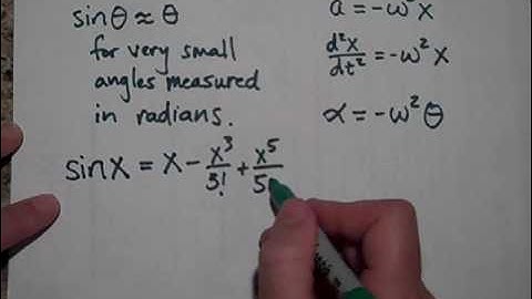 The Period of a Physical Pendulum