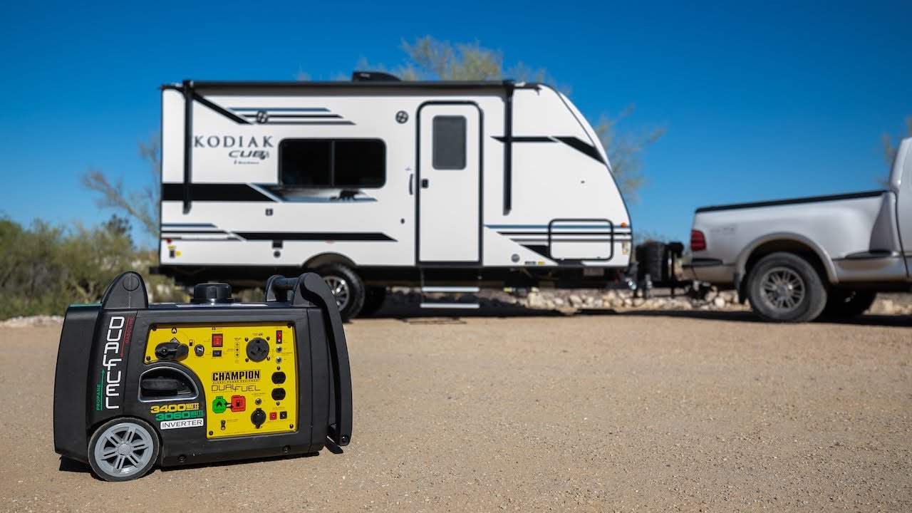 Best RV Generator  - Champion 3400 watt Dual-Fuel Review