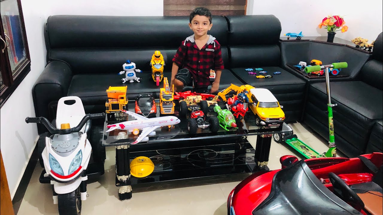 Kids play with toys&cars YouTube