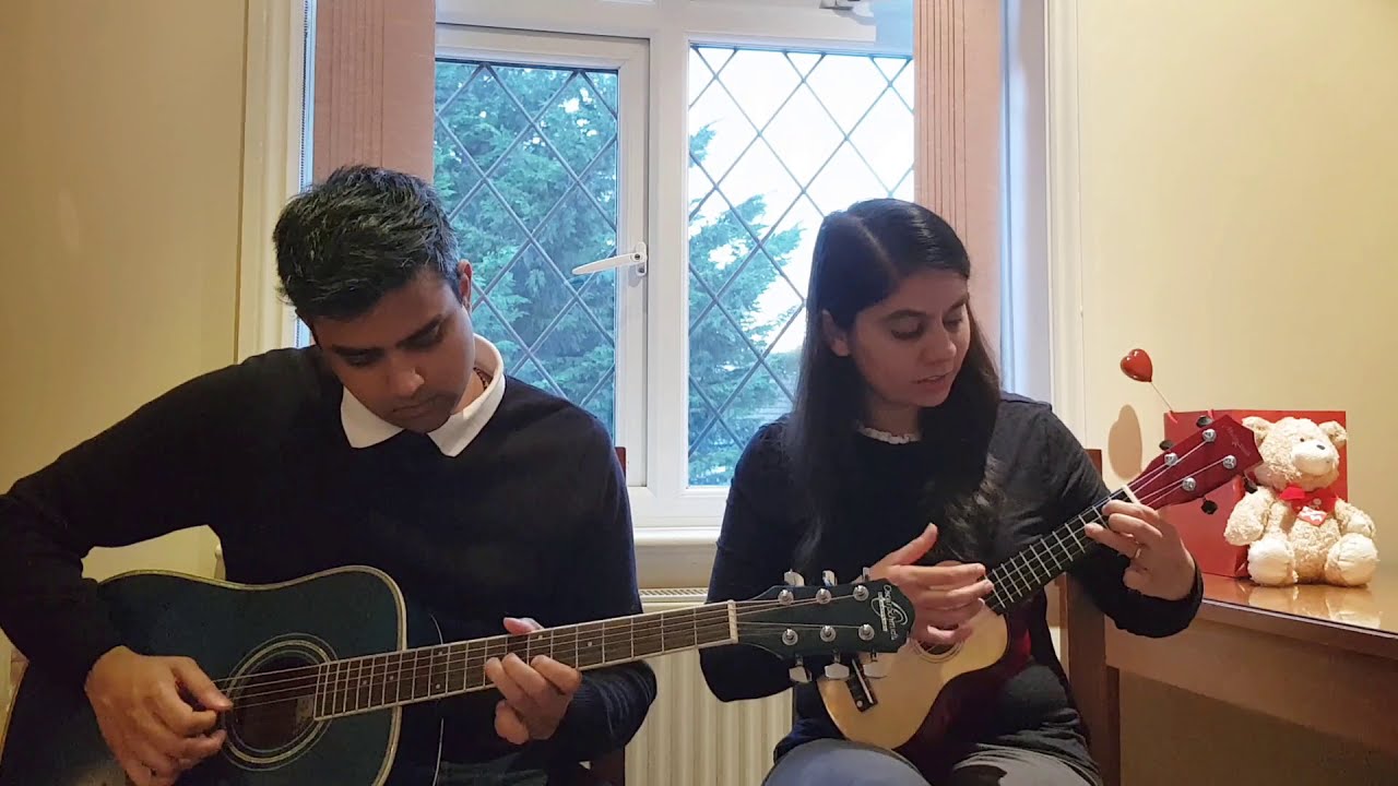 Here we are hymn (Ukulele & Guitar cover) YouTube