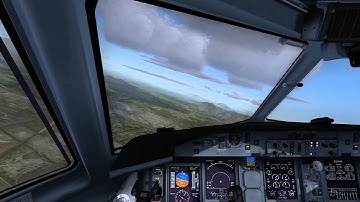 Prepar3D v2.3 - South Lake Tahoe to Klamath Falls - Dash 8 Q400